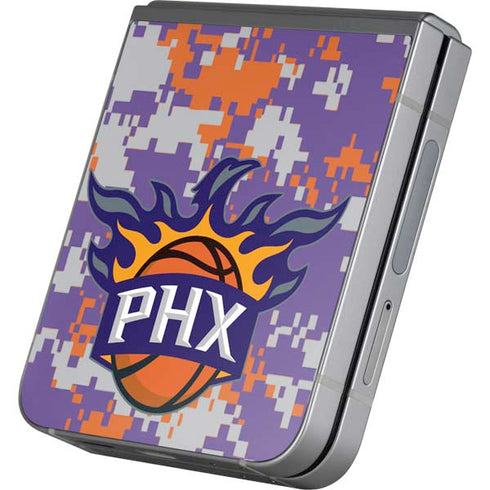 NBA Phoenix Suns Digi Camo Galaxy Z Flip6 Skin