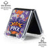 NBA Phoenix Suns Digi Camo Galaxy Z Flip6 Clear Case