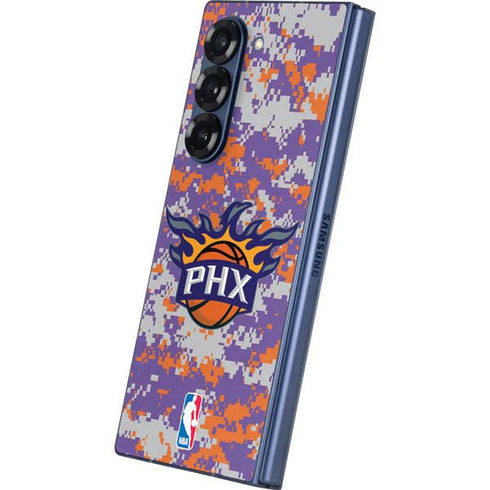 NBA Phoenix Suns Digi Camo Galaxy Z Fold6 Skin