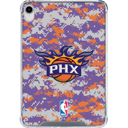 NBA Phoenix Suns Digi Camo iPad 11th Gen (2025) Clear Case