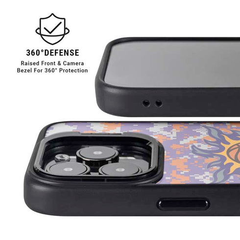 NBA Phoenix Suns Digi Camo iPhone 14 Pro Max Kickstand Case