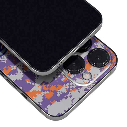 NBA Phoenix Suns Digi Camo iPhone 15 Pro Max Skin
