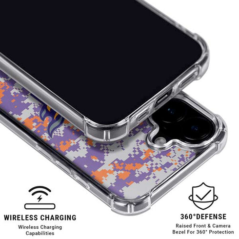 NBA Phoenix Suns Digi Camo iPhone 16 Plus MagSafe Case
