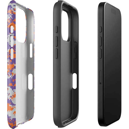 NBA Phoenix Suns Digi Camo iPhone 16 Pro Impact Case