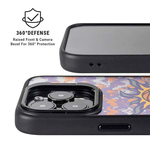 NBA Phoenix Suns Digi Camo iPhone 16 Pro Max Kickstand Case