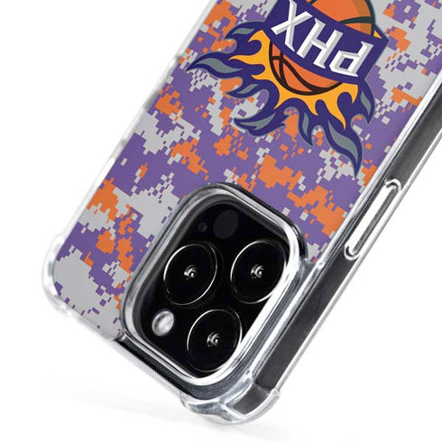 NBA Phoenix Suns Digi Camo iPhone 16 Pro Max MagSafe Case