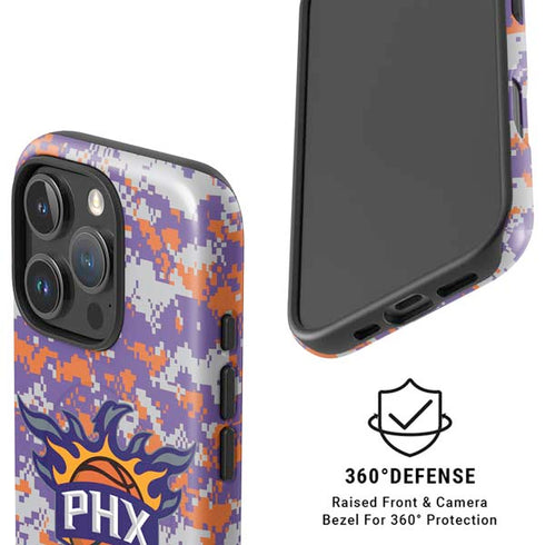 NBA Phoenix Suns Digi Camo iPhone 16 Pro Max Magsafe Impact Case
