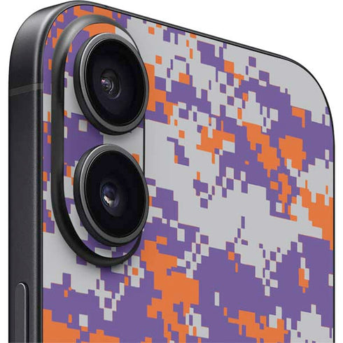 NBA Phoenix Suns Digi Camo iPhone 16 Skin