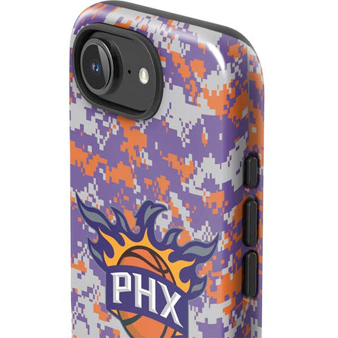 NBA Phoenix Suns Digi Camo iPhone 16e Impact Case