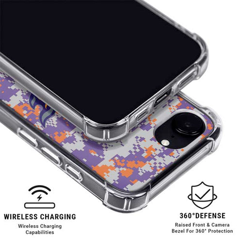 NBA Phoenix Suns Digi Camo iPhone 16e MagSafe Case