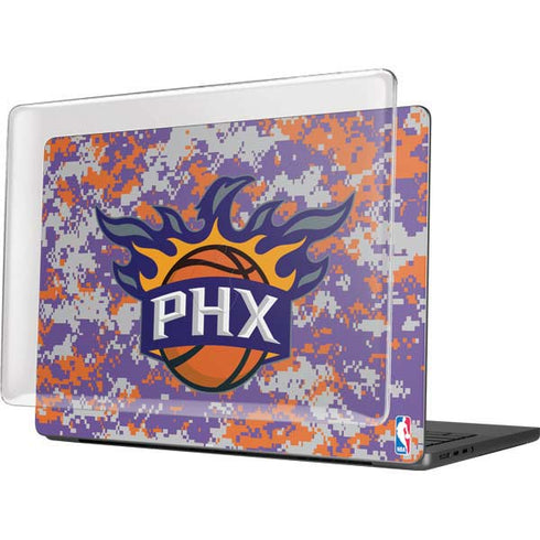 NBA Phoenix Suns Digi Camo MacBook Pro 14in (2021-24) Case plus Skin