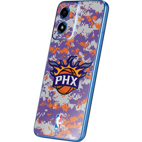 NBA Phoenix Suns Digi Camo Moto G Play 4G (2024) Skin