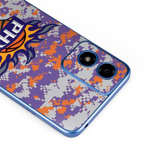 NBA Phoenix Suns Digi Camo Moto G Play 4G (2024) Skin