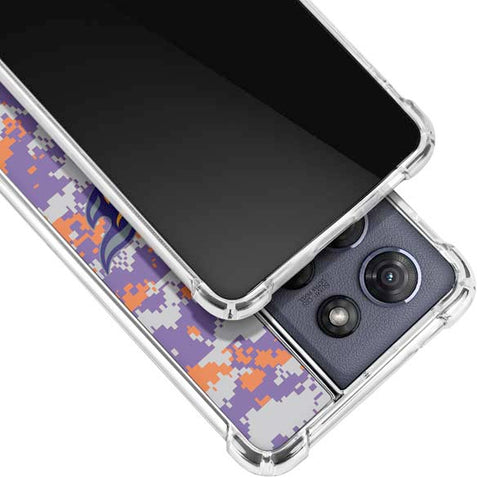 NBA Phoenix Suns Digi Camo Moto G Play 5G (2025) Clear Case