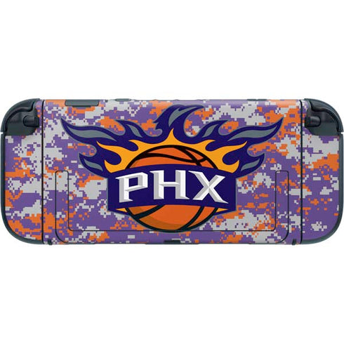 NBA Phoenix Suns Digi Camo Nintendo Switch 2 (2025) with Joy-Con Skin