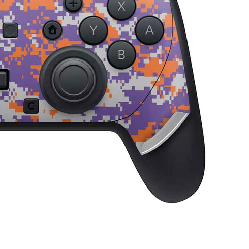 NBA Phoenix Suns Digi Camo Nintendo Switch 2 (2025) Pro Controller Skin