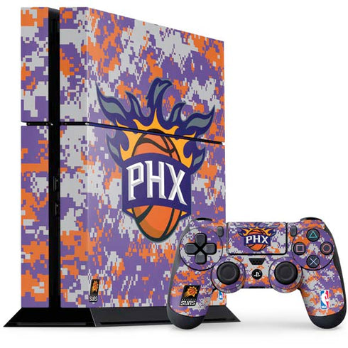 NBA Phoenix Suns Digi Camo PlayStation PS4 Skins
