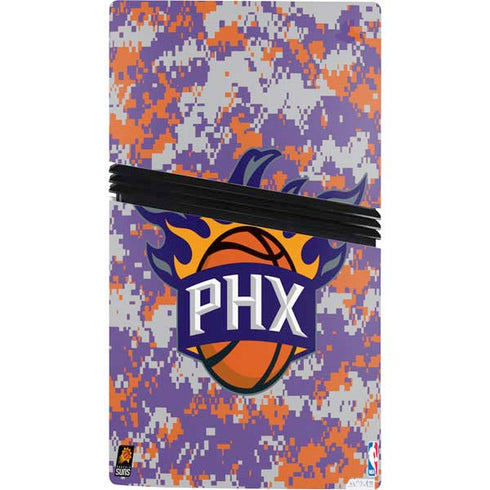 NBA Phoenix Suns Digi Camo PS5 Pro Bundle Skin