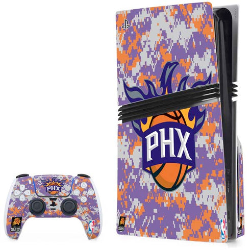 NBA Phoenix Suns Digi Camo PlayStation PS5 Skins