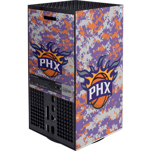 NBA Phoenix Suns Digi Camo XBox Series X Digital Edition Bundle Skin