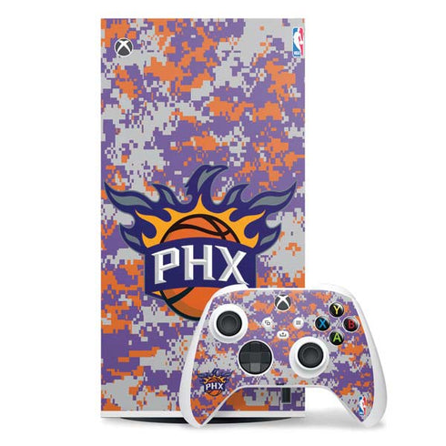 NBA Phoenix Suns Digi Camo Xbox Series X Skins