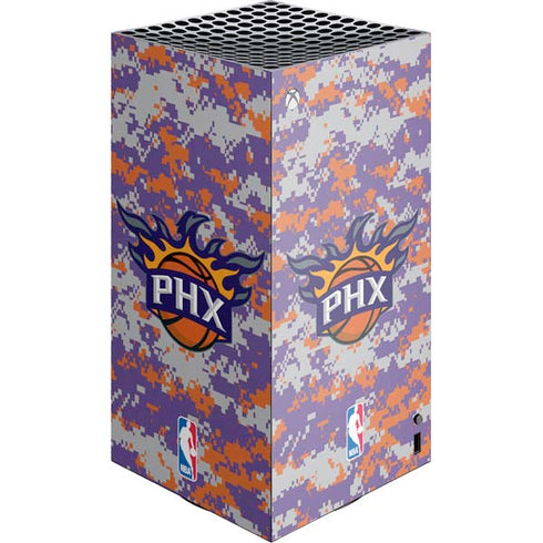 NBA Phoenix Suns Digi Camo XBox Series X Digital Edition Console Skin