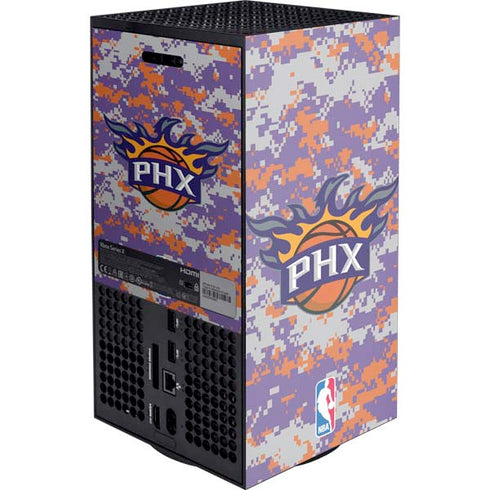 NBA Phoenix Suns Digi Camo XBox Series X Digital Edition Console Skin