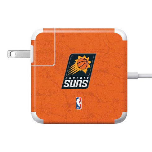 NBA Phoenix Suns Distressed 85W Power Adapter (15 and 17 inch MacBook Pro Charger) Skin