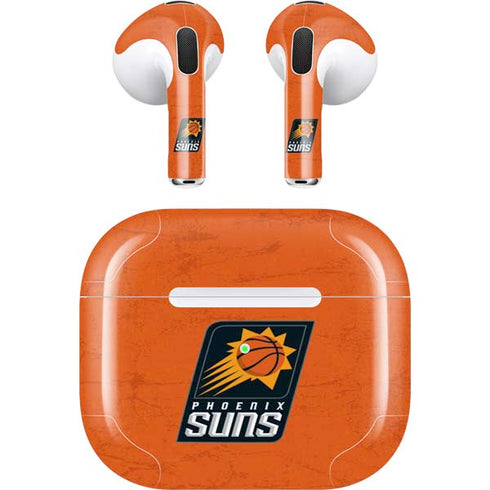 NBA Phoenix Suns Distressed Apple AirPods (3rd Gen 2021) Skin