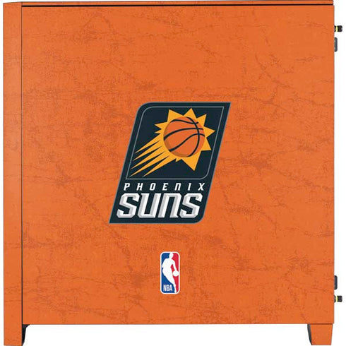 NBA Phoenix Suns Distressed Corsair 4000D Tempered Glass Mid-Tower ATX Case Skin