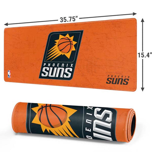 NBA Phoenix Suns Distressed Gaming Mouse Pad