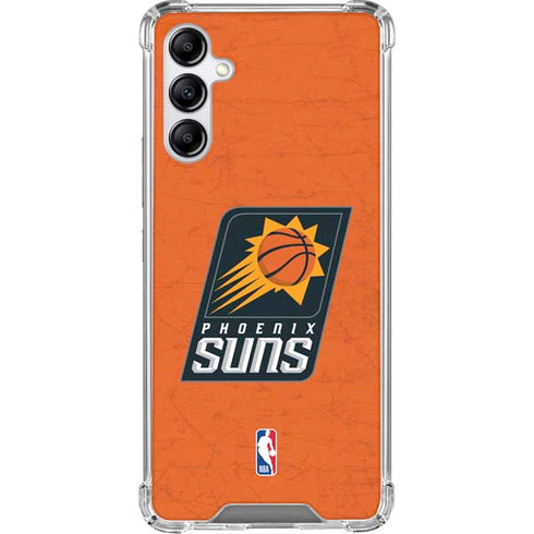 NBA Phoenix Suns Distressed Gabb Phone 4 Clear Case