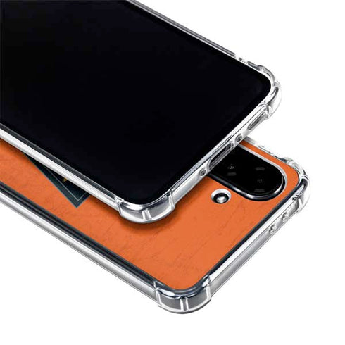 NBA Phoenix Suns Distressed Galaxy A36 5G Clear Case