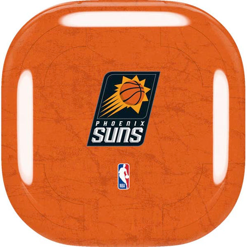 NBA Phoenix Suns Distressed Galaxy Buds Live Skin
