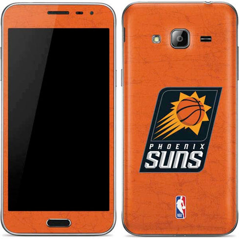 NBA Phoenix Suns Distressed Galaxy J3 Skin