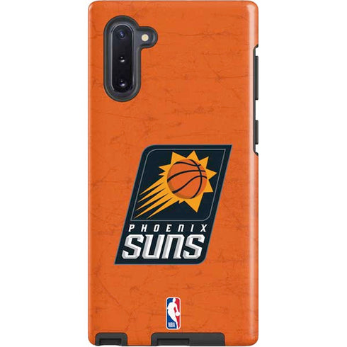 NBA Phoenix Suns Distressed Galaxy Note 10 Pro Case