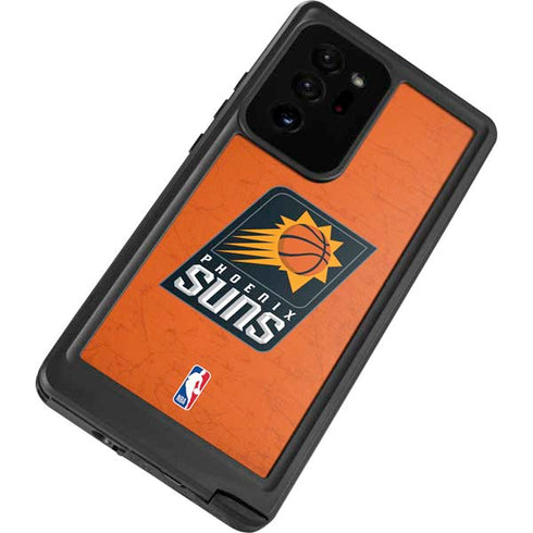 NBA Phoenix Suns Distressed Galaxy Note20 Ultra 5G Waterproof Case