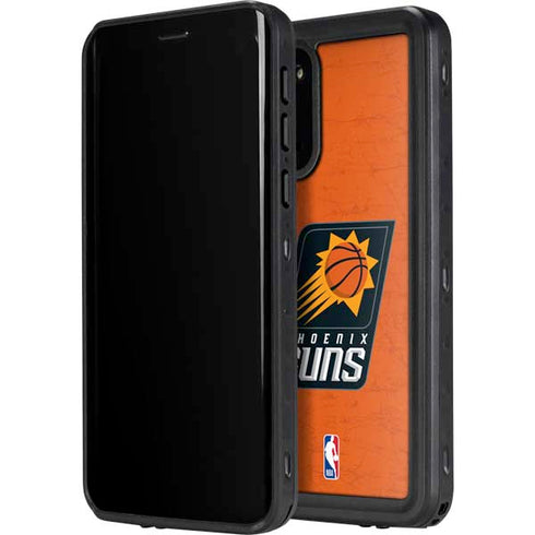 NBA Phoenix Suns Distressed Galaxy S20 Plus Waterproof Case