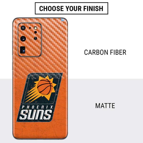 NBA Phoenix Suns Distressed Galaxy S20 Ultra 5G Skin