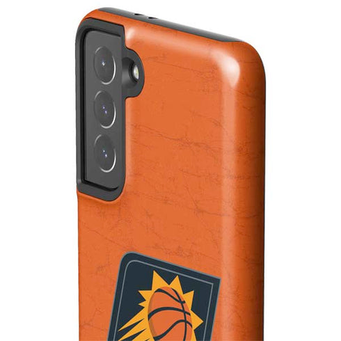 NBA Phoenix Suns Distressed Galaxy S21 5G Pro Case