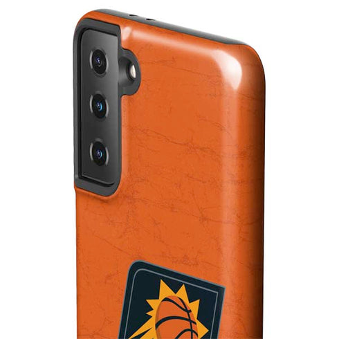 NBA Phoenix Suns Distressed Galaxy S21 Plus 5G Pro Case