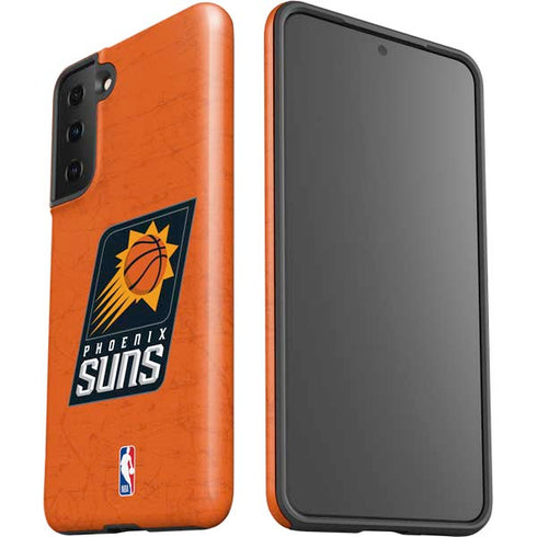 NBA Phoenix Suns Distressed Galaxy S21 Plus 5G Pro Case