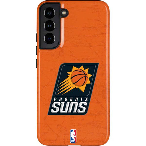 NBA Phoenix Suns Distressed Galaxy S22 Plus Pro Case