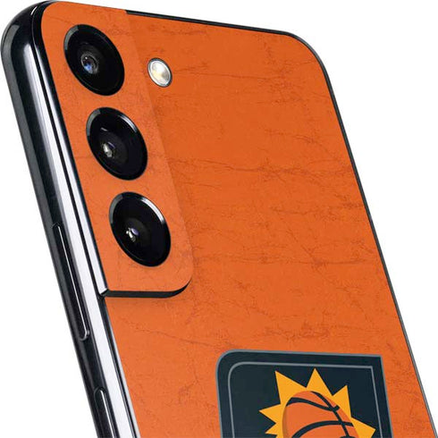 NBA Phoenix Suns Distressed Galaxy S22 Skin