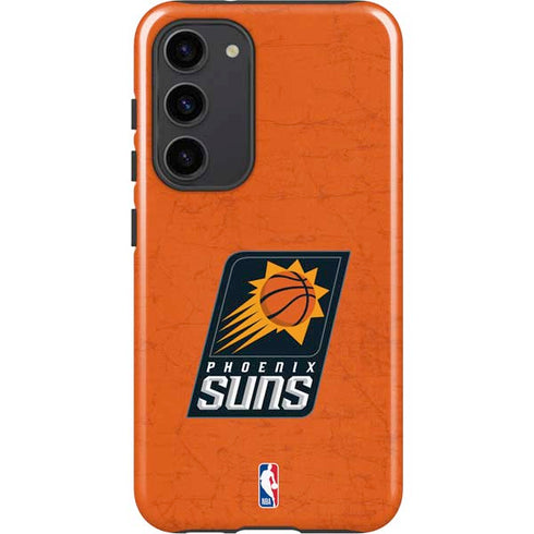 NBA Phoenix Suns Distressed Galaxy S23 Plus Pro Case