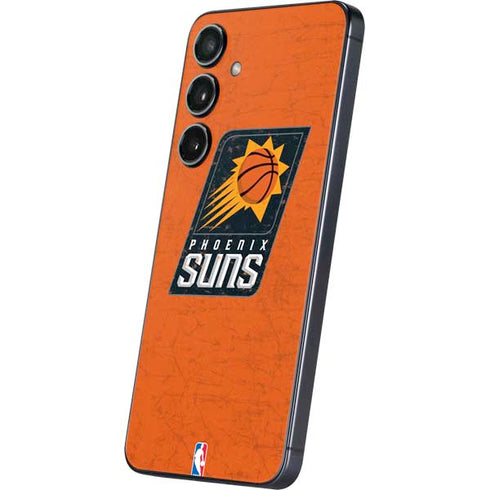 NBA Phoenix Suns Distressed Galaxy S25 Plus Skin