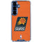 NBA Phoenix Suns Distressed Galaxy S25 Clear Case