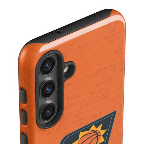 NBA Phoenix Suns Distressed Galaxy S25 Impact Case