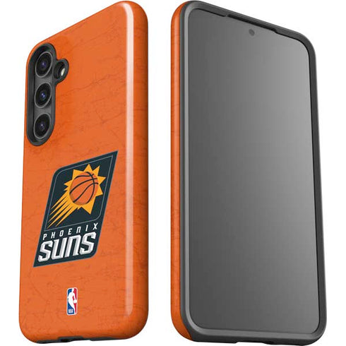 NBA Phoenix Suns Distressed Galaxy S25 Plus Impact Case