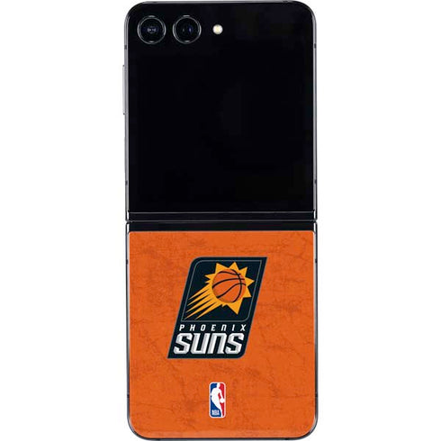 NBA Phoenix Suns Distressed Galaxy Z Flip5 5G Skin